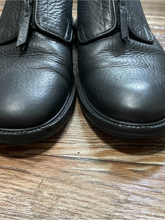 Opening Ceremony M14 Zip Up Leather Black Derby Oxford Size 41 US 9.5 MMM Style main image 7